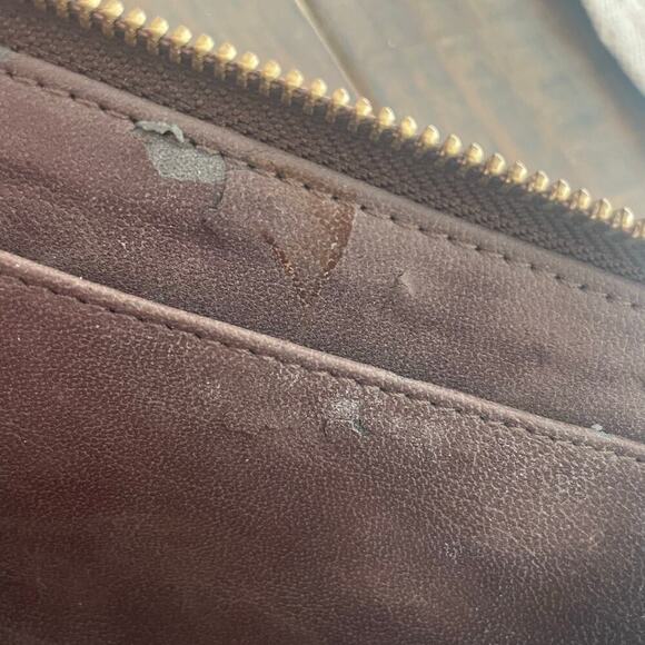 LSU Zip Around Wristlet Small Clutch Louisiana State University Tigers Y2K Style - Picture 6 of 8